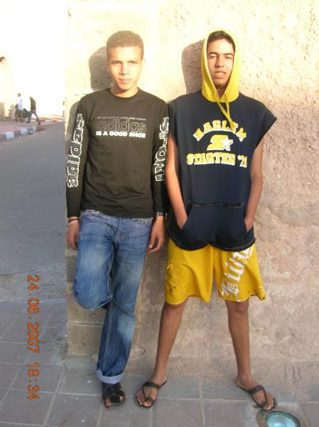 My brother and my cousin